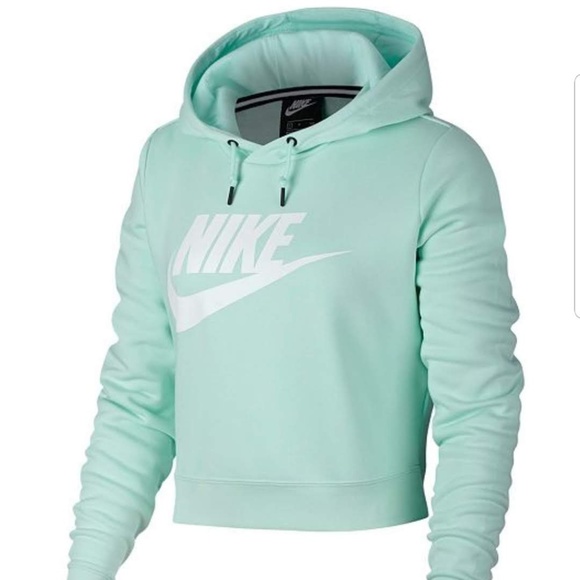 Nike Tops - SOLD - Nike Cropped Hoodie Sweatshirt